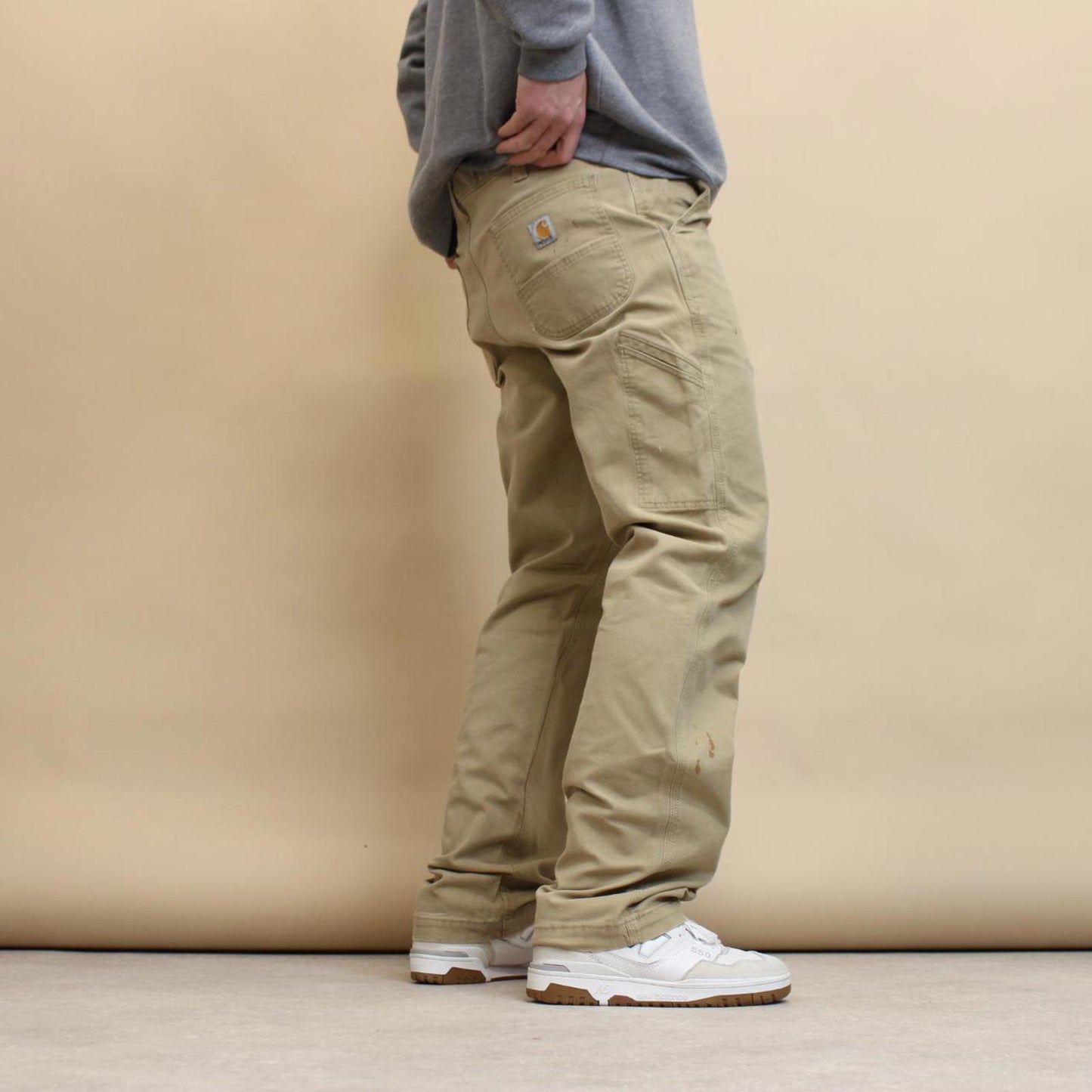 Tan Carhartt carpenter trousers W38 L34 relaxed 90s style skater pants
