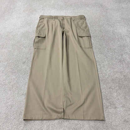 Red Kap vintage baggy wide leg cargo pants y2k khaki Loose fit skater chino work trousers