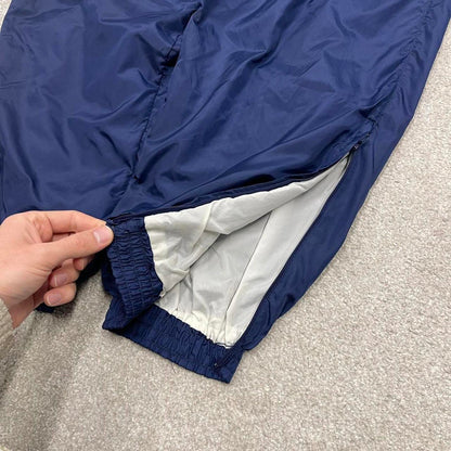 Vintage y2k baggy Nike tracksuit bottoms navy