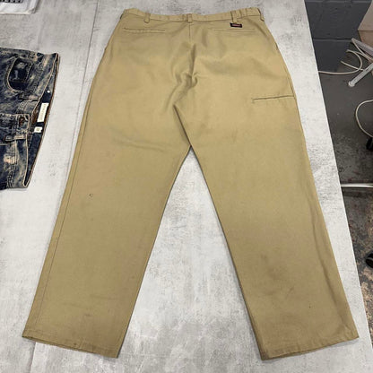 Beige Dickies carpenter pants W38 L30 twill chino style skater pants