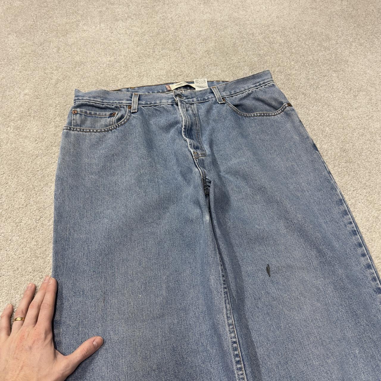 Levi’s 560 baggy jeans y2k W36L30 blue denim red tab logo y2k pants