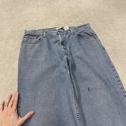 Levi’s 560 baggy jeans y2k W36L30 blue denim red tab logo y2k pants
