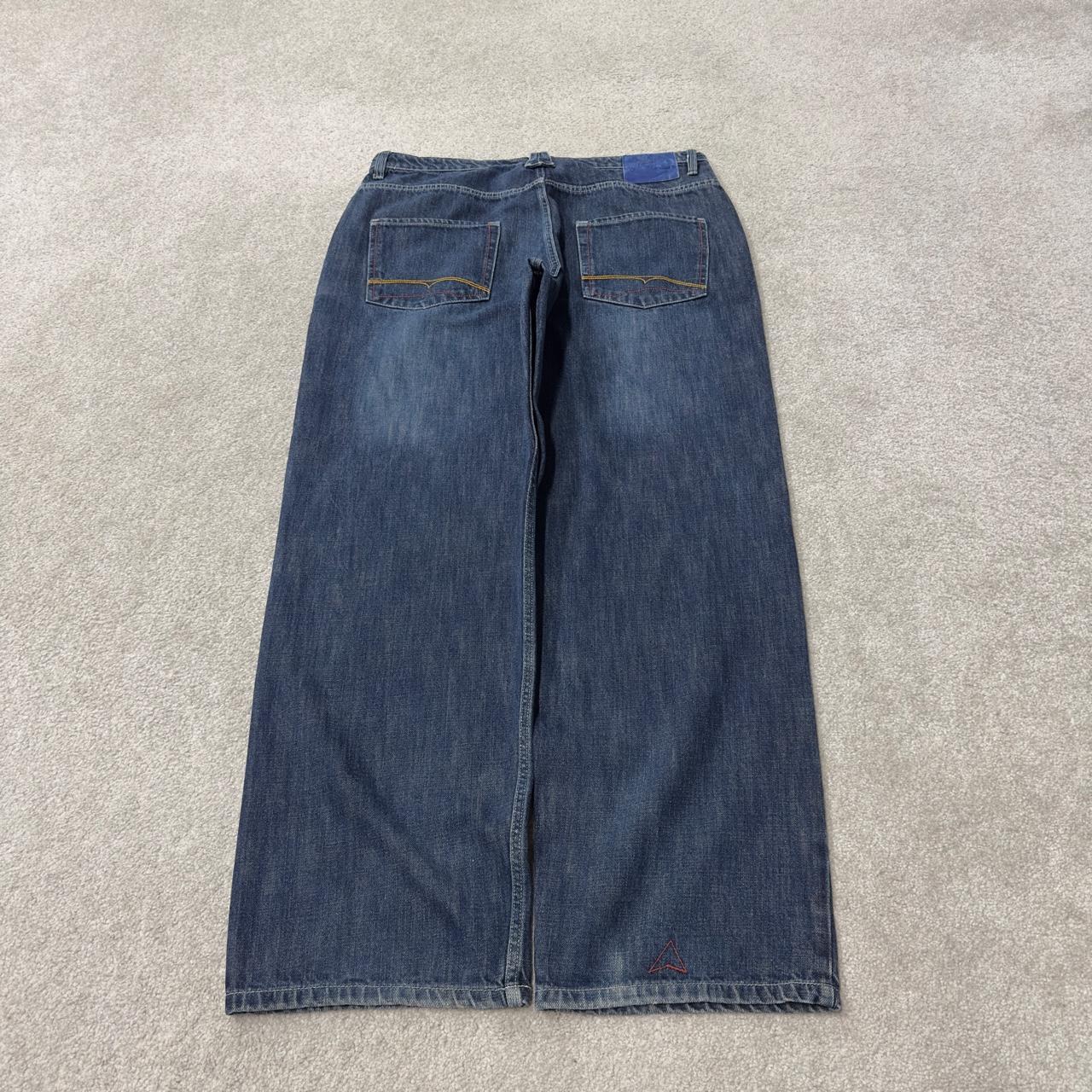 G Unit baggy jeans y2k W38L32 blue Proper baggy skater style Gorilla Unit print design heavy denim