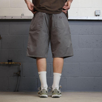 Dickies chino work shorts loose grey Twill chino skater style shorts