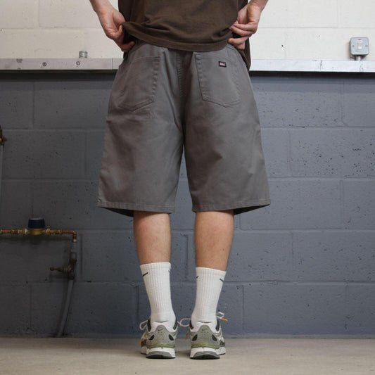 Dickies chino work shorts loose grey Twill chino skater style shorts