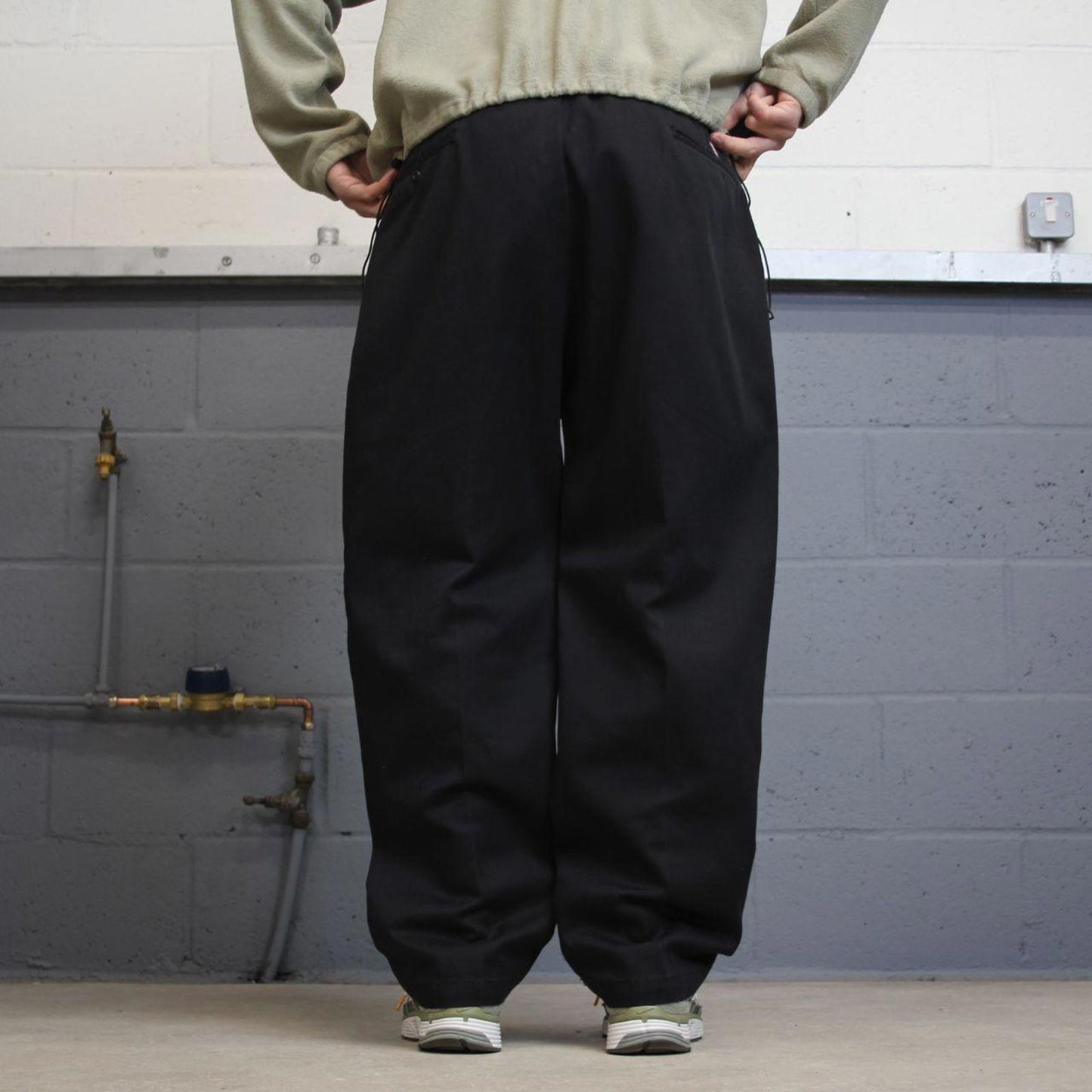 Vintage Dickies work skate Pants W40L30 black 90s twill chino style skater pants workwear