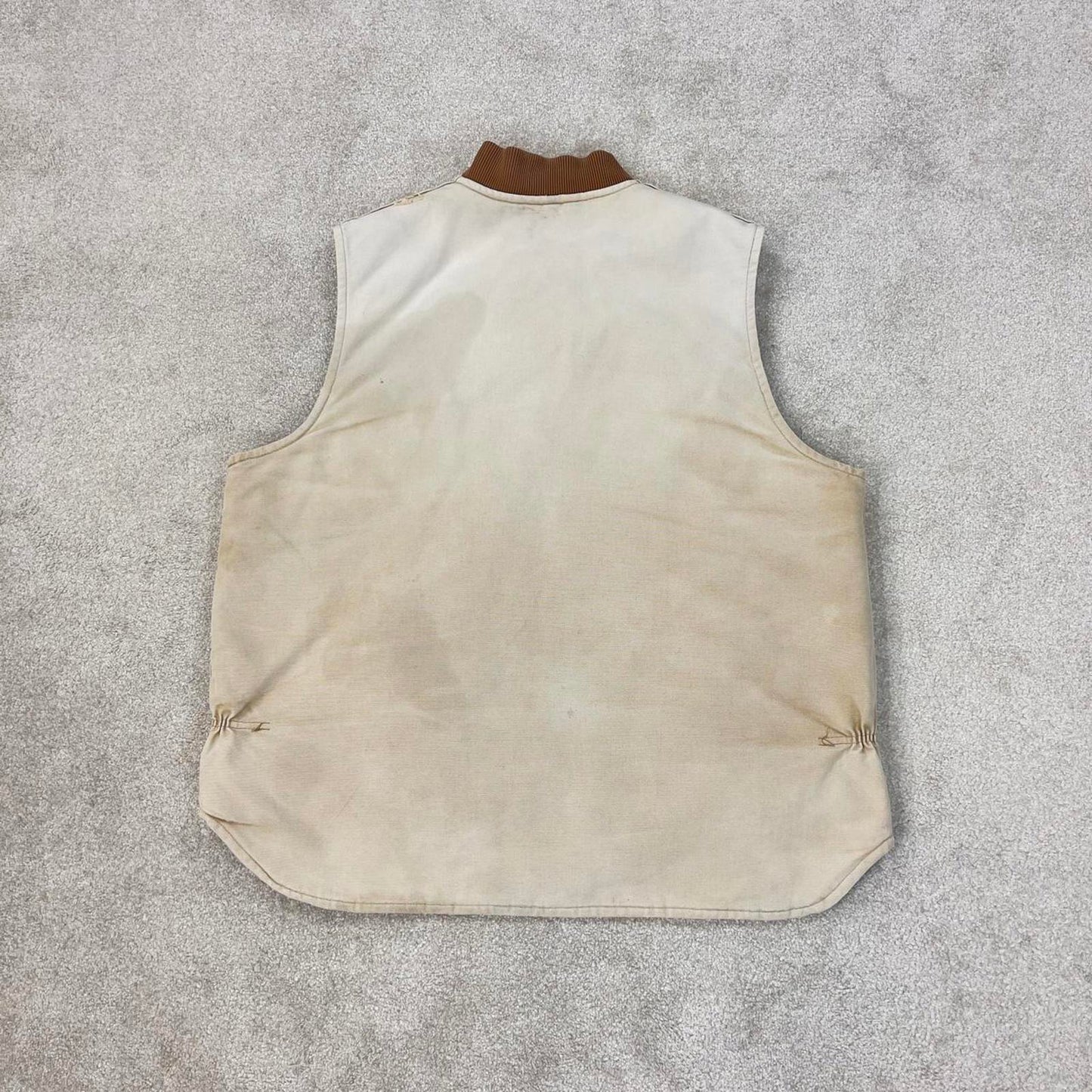 Tan vintage Carhartt Gilet XXL