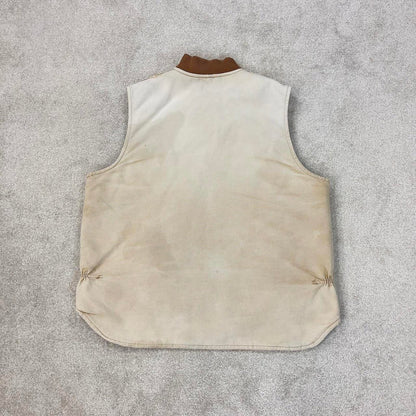 Tan vintage Carhartt Gilet XXL