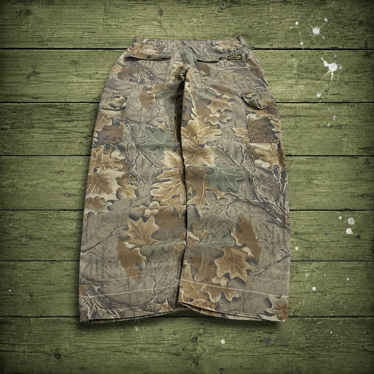 Vintage camo cargo pants y2k utility khaki Spartan Advantage Realtree camouflage hunting cargos
