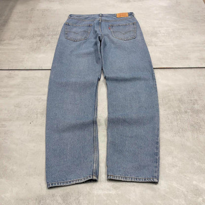 Levis 550 jeans W34 L34 blue loose 90s style skater jeans red tab logo