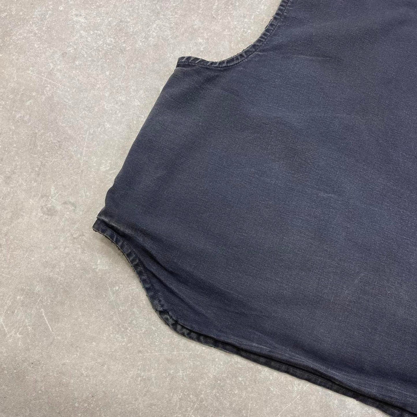Navy vintage Carhartt gilet XL