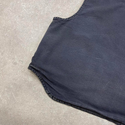 Navy vintage Carhartt gilet XL