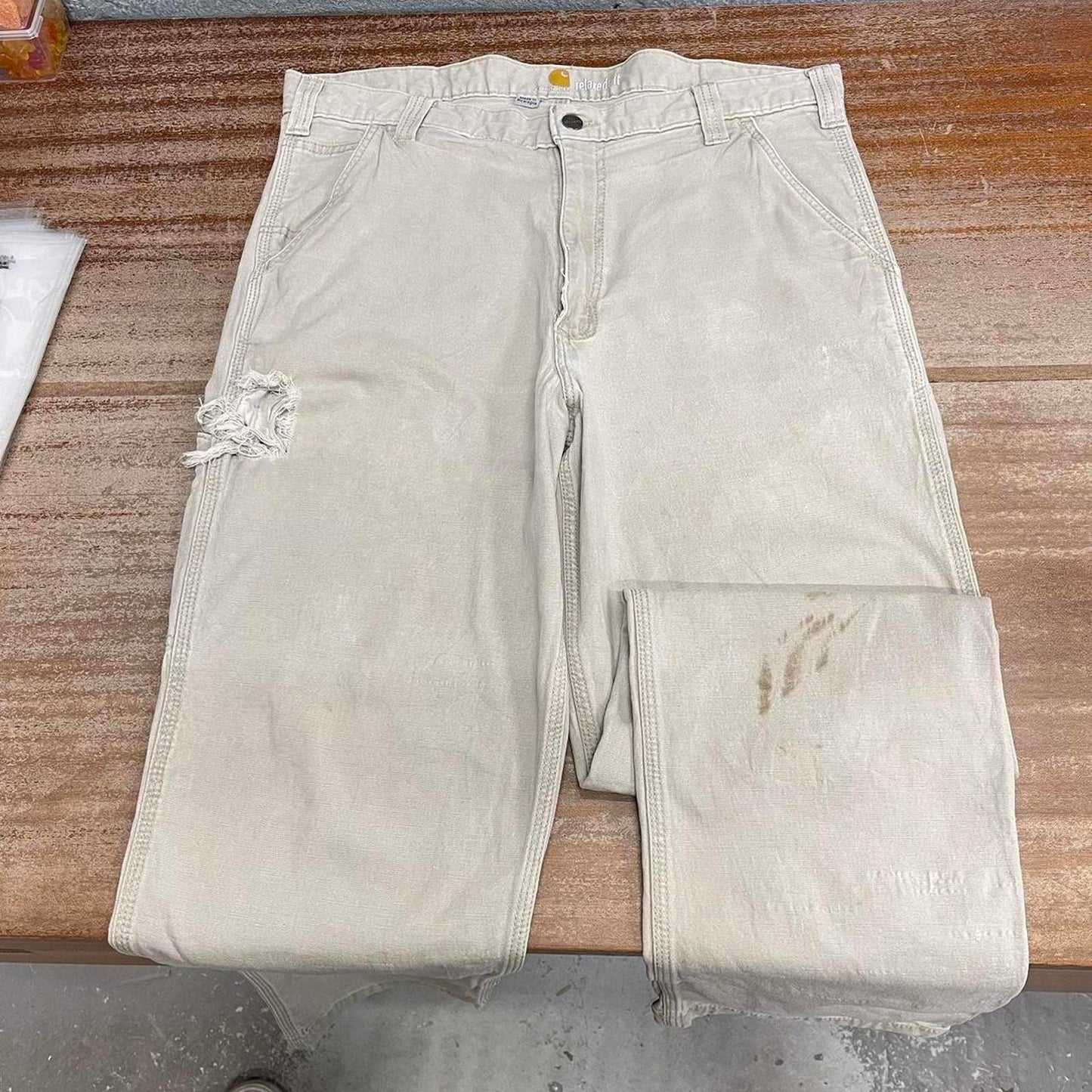 Carhartt carpenter trousers 36x34