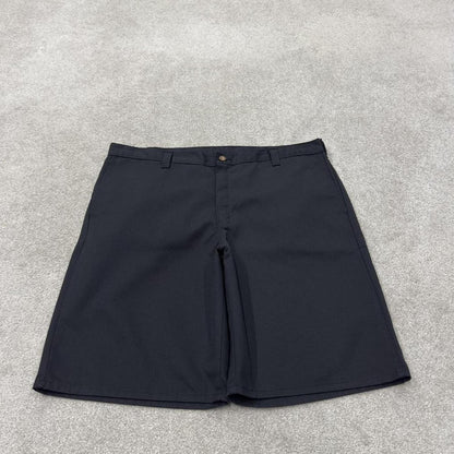 Dickies chino shorts carpenter black Chino style skater shorts long loose leg festival