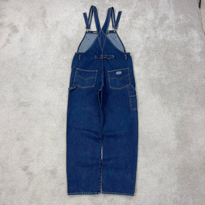 Vintage dungarees W38L34 Paco Jeans blue mens denim overalls