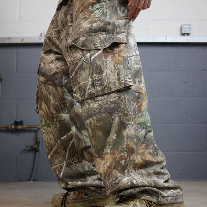 Realtree camo cargo pants y2k utility khaki Baggy camouflage hunting utility cargos