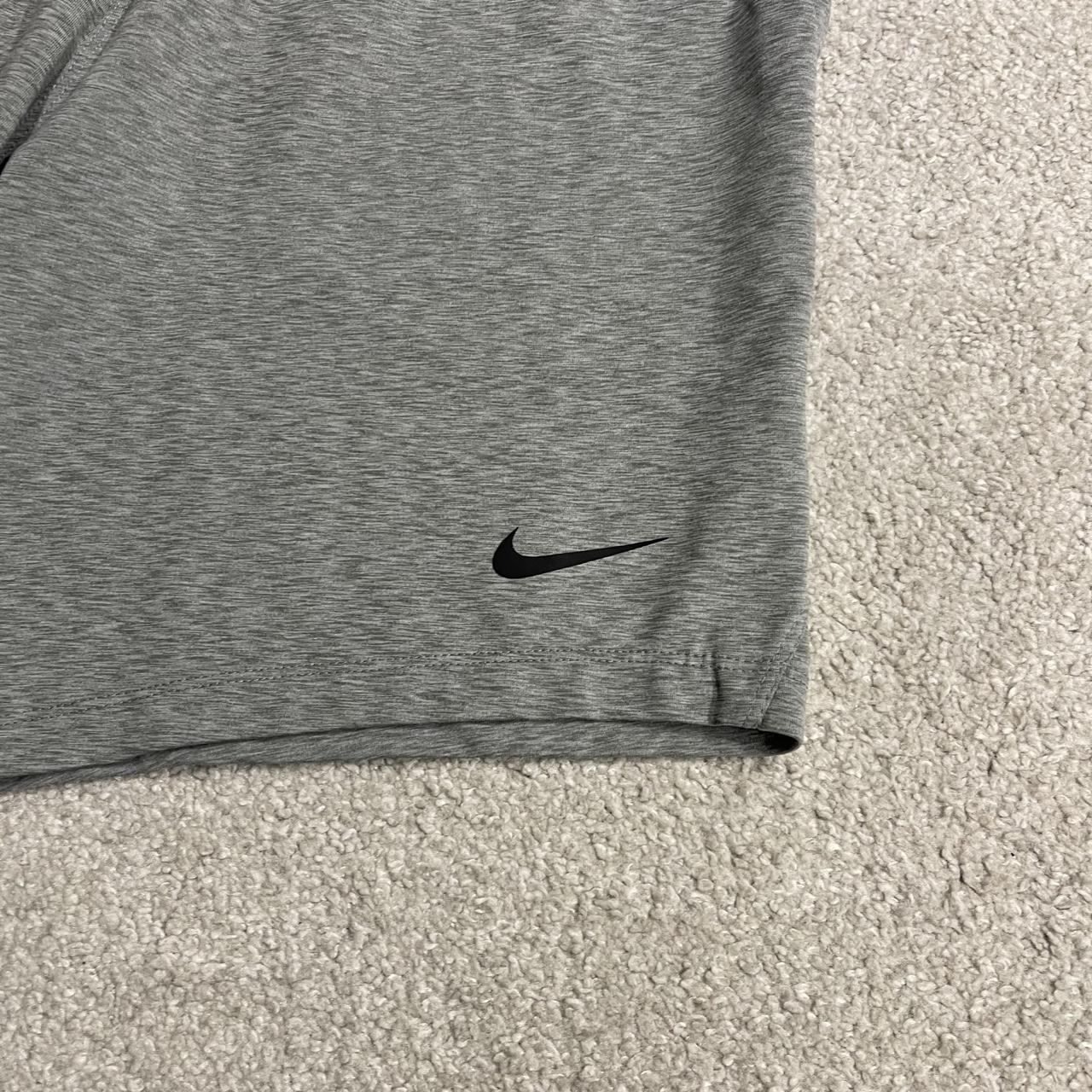 Nike yoga sports shorts y2k Dri-Fit grey Comfy floaty summer gym shorts
