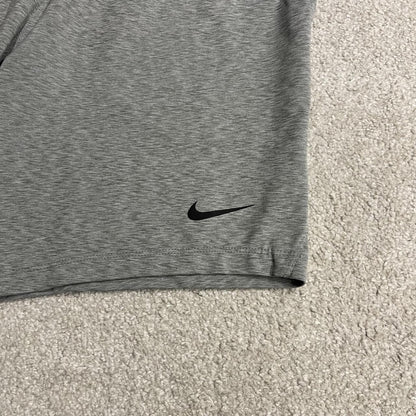 Nike yoga sports shorts y2k Dri-Fit grey Comfy floaty summer gym shorts