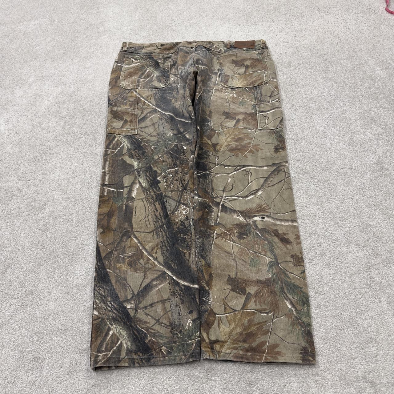 Wrangler pro gear realtree carpenter jeans camo cargo pants khaki camouflage utility trousers