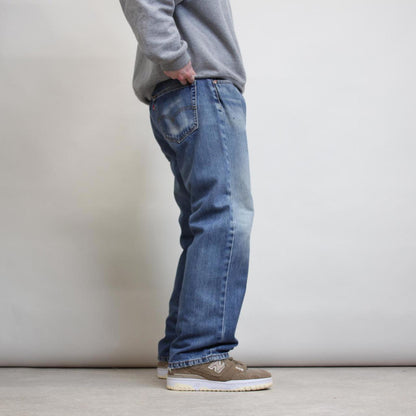 Blue Levi's 505 jeans W38L30 loose denim jeans red tab logo