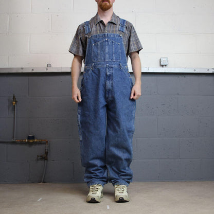 Vintage denim dungarees 00s Nevada overalls blue perfect festival or skate wear