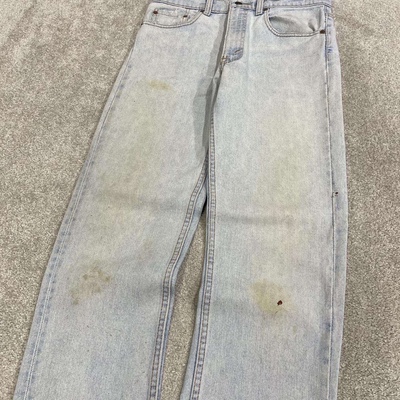 Vintage Levi’s 505 jeans straight leg light wash blue Straight fit 5 pocket pants, paper tag