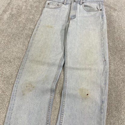 Vintage Levi’s 505 jeans straight leg light wash blue Straight fit 5 pocket pants, paper tag