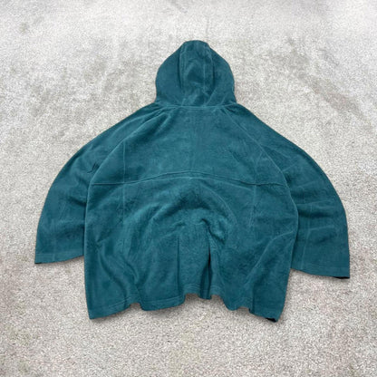00s Columbia technical fleece jacket 3XL women's Teal full zip up y2k style autumn