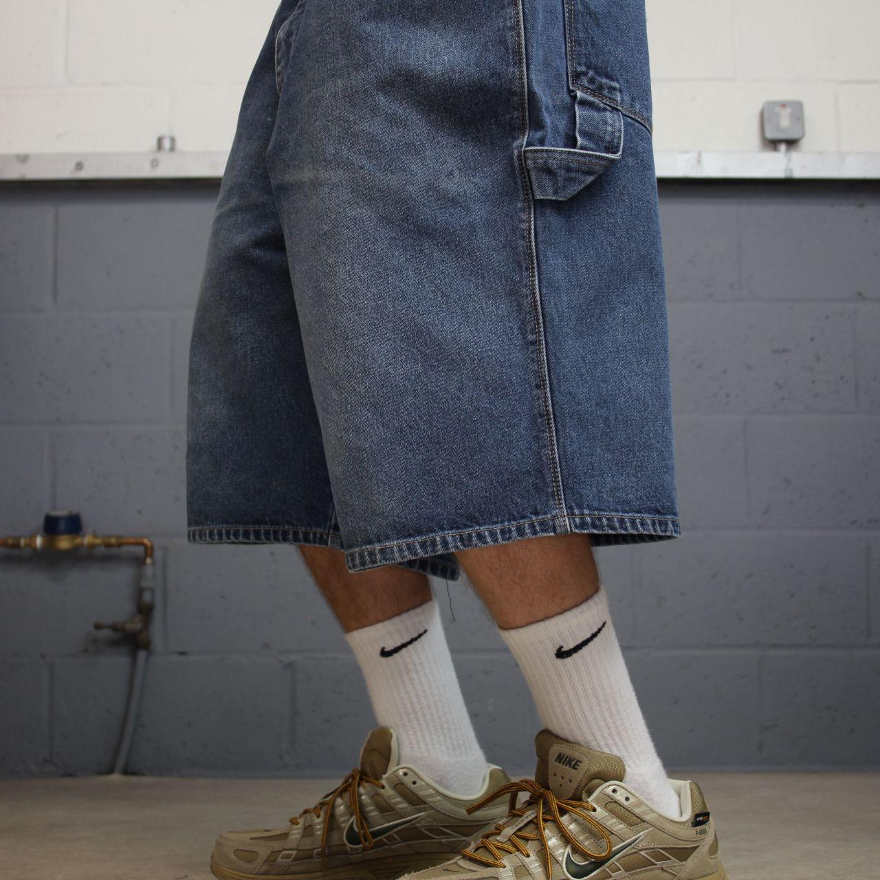 Vintage Ecko unltd baggy denim shorts blue Y2K carpenter cargo summer shorts