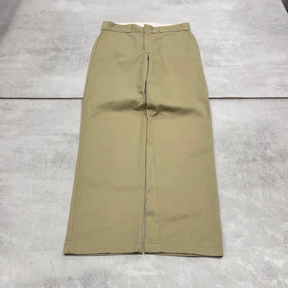 Dickies pants W33L32 khaki loose twill chino style skater pants