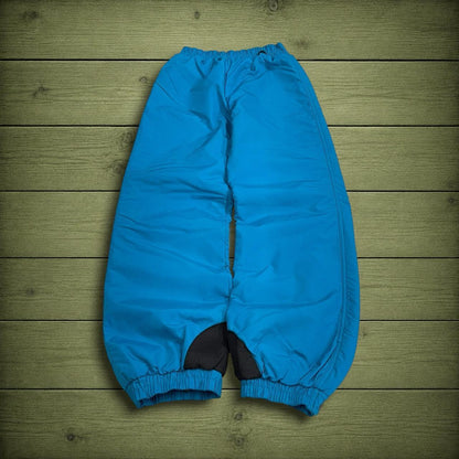 Columbia waterproof pants women's y2k blue insulated technical snow trousers
