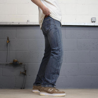 Blue Levis 505 jeans W30L32 90s style denim jeans red tab logo