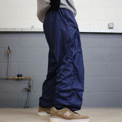 Vintage y2k baggy Nike tracksuit bottoms navy