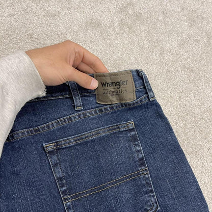 Wrangler baggy denim shorts blue Loose comfy skater style jorts