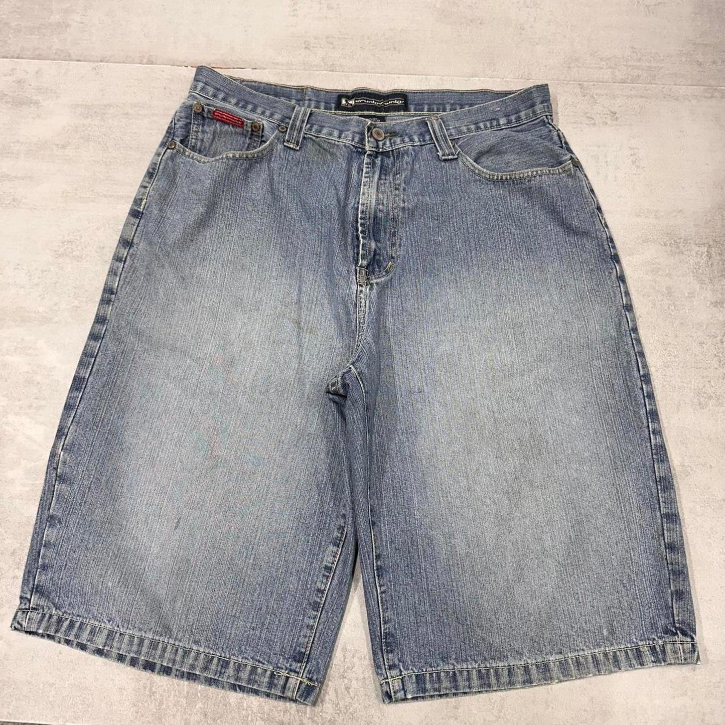 Baggy Drunknmunky jorts W34 baggy wide leg 90s style skater shorts