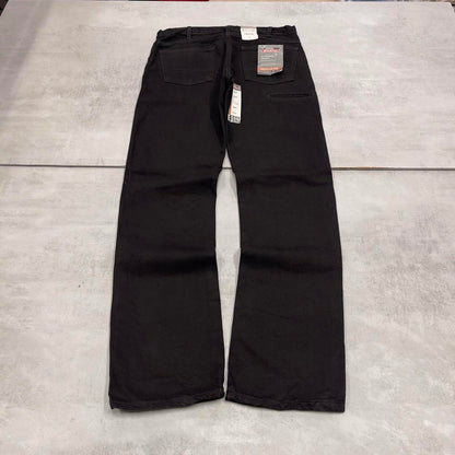 Dickies carpenter jeans W34L34 black 90s American skate style loose thick denim cargos workwear