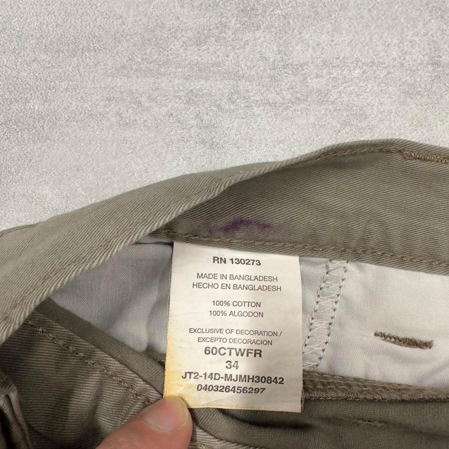 Mens Baggy Wrangler Cargo Shorts W34