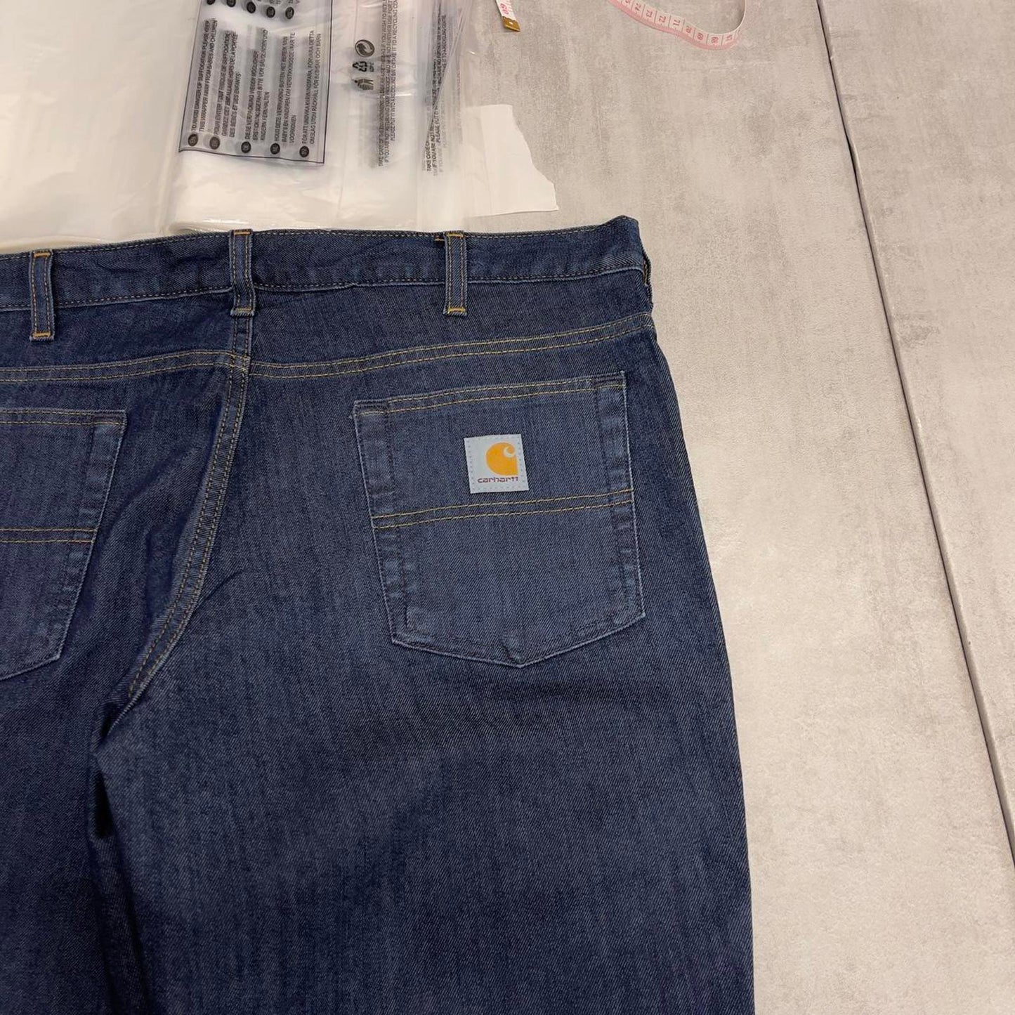 Blue Carhartt jeans size 12 regular W36L32 straight denim skater pants