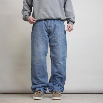 Mens Sean John jeans W34 L33 Blue loose denim y2k jeans