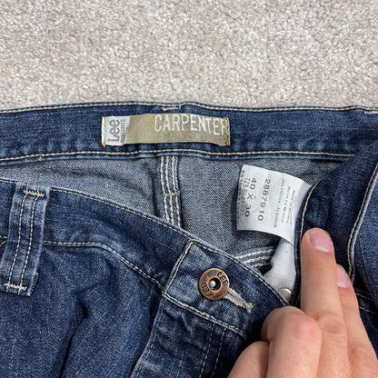 Lee Dungarees baggy jeans blue W40L30 denim carpenter skater cargo pants