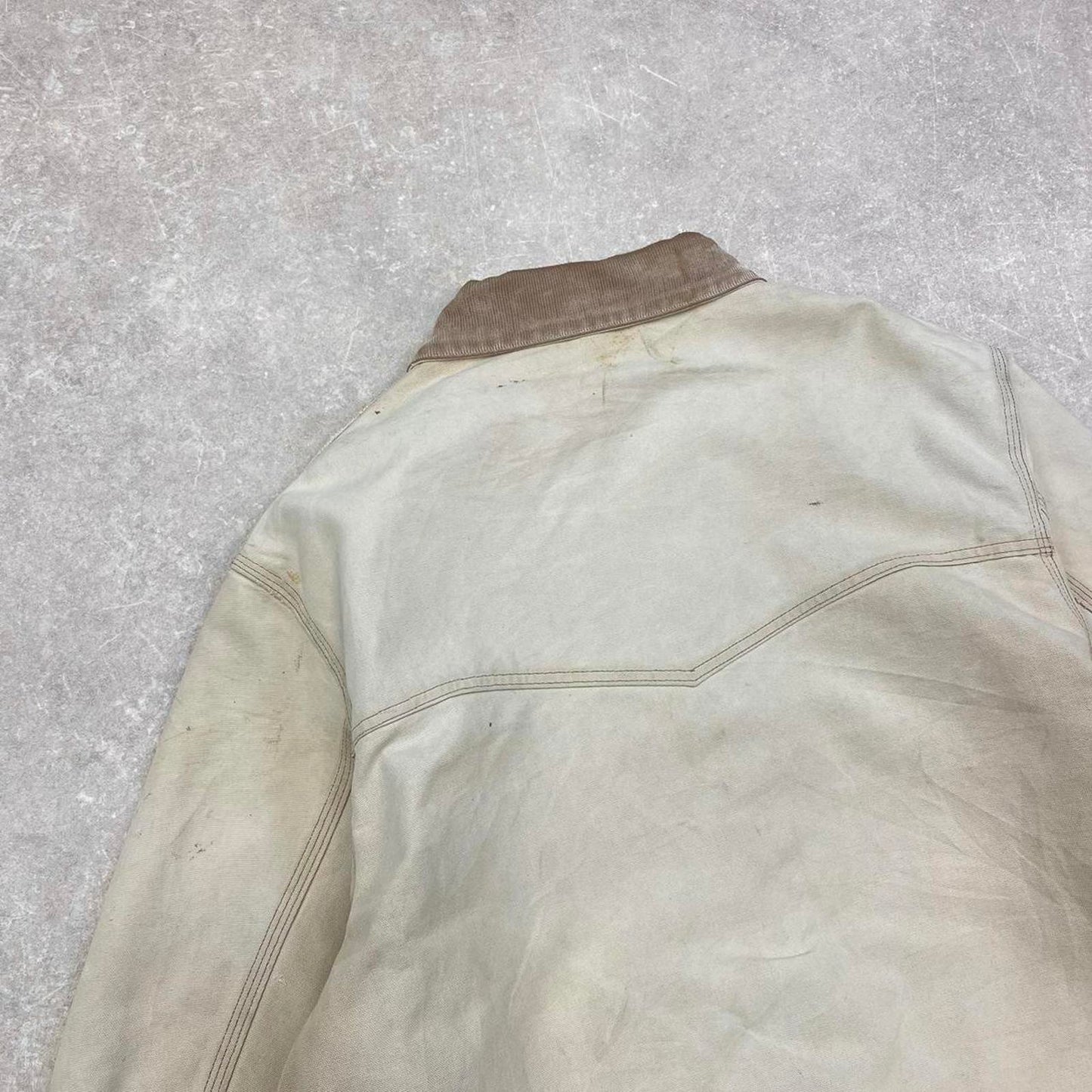 Vintage Carhartt bomber jacket XL Santa Fe thick padded canvas American Workwear