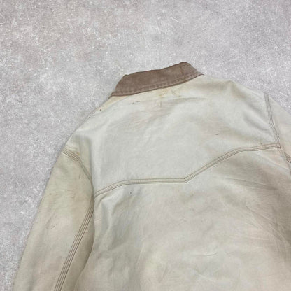 Vintage Carhartt bomber jacket XL Santa Fe thick padded canvas American Workwear