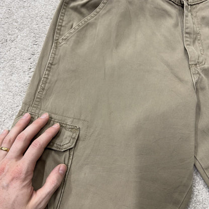 Wrangler cargo pants y2k khaki W32L32 Loose straight leg utility skater work pants