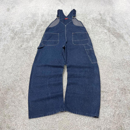 Dickies dungarees W38L30 USA blue mens denim overalls