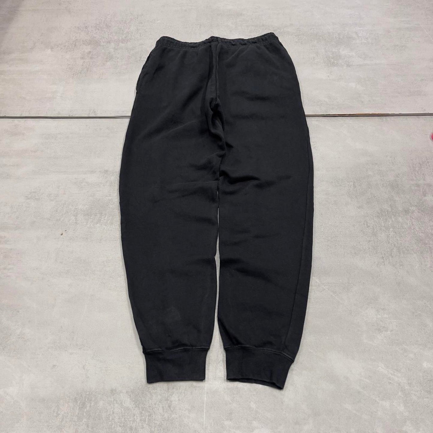 Black Nike Trackies S loose jogger track pants embroidered logo