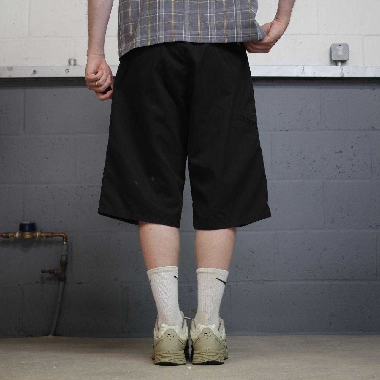Dickies carpenter chino shorts black Chino style skater shorts loose long leg festival