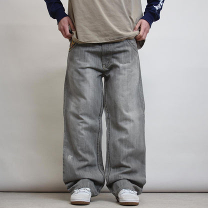 Baggy embroidered grey Pepe jeans W38 L32