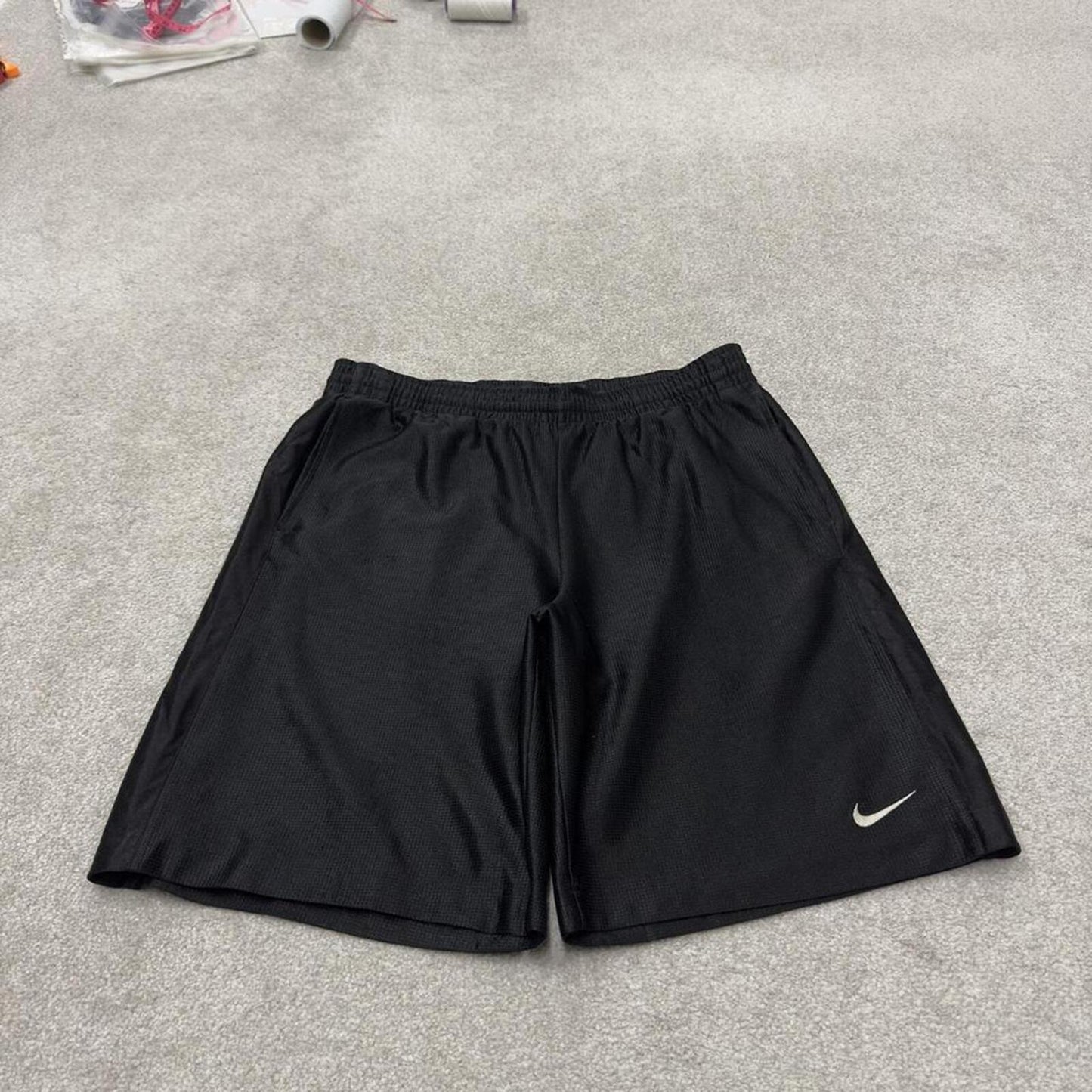 Nike basketball sports shorts y2k black Causal style comfy loose floaty summer gym shorts