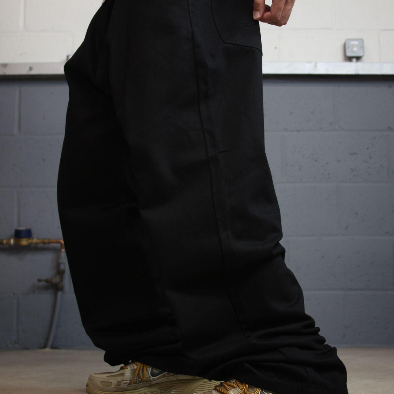Y2K Southpole jeans straight fit black denim W46L34 Loose straight leg surf style pants