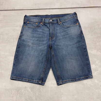 Blue Levis 541 jorts W34